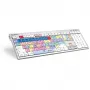 Klávesnica Logickeyboard LKB-PPROCC-CWMU-FR Office USB AZERTY francúzska biela