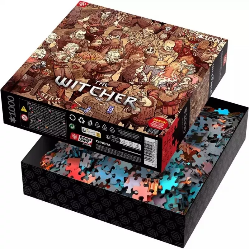 Good Loot Gaming Puzzle: The Witcher (Wiedźmin) narodeniny, 1000 dielikov
