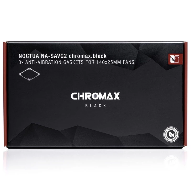 Noctua NA-SAVG2 chromax čierna antivibračná sada - čierna (NA-SAVG2 ch.bk)