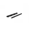 LANBERG montážne lišty AK-1902-B 650 x 1090 mm, čierna
