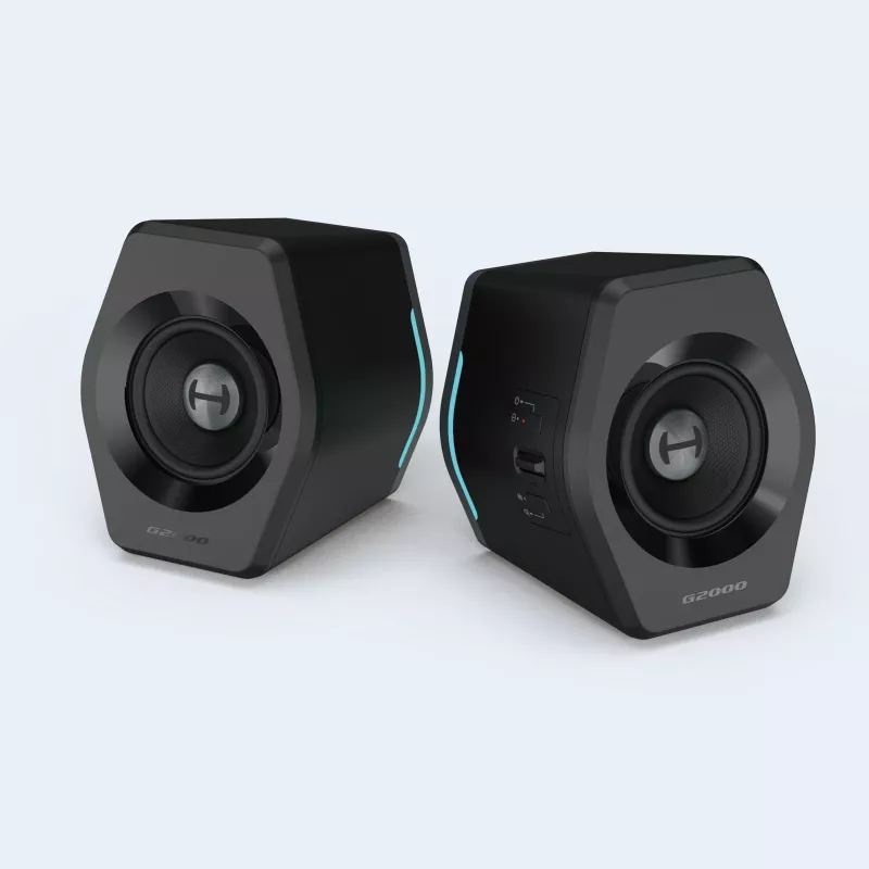 Edifier HECATE G2000 2.0 reproduktory k počítaču, Bluetooth, 16 W, RGB, čierne