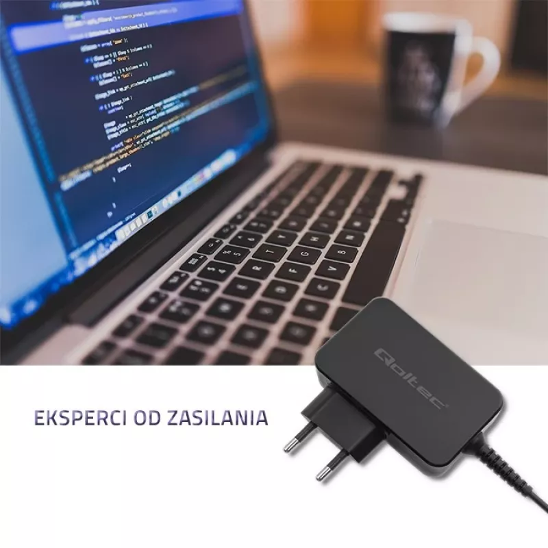 Napájací zdroj QOLTEC 45W 20V 2,25A pre prenosné zariadenia, model 52393