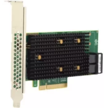 Rozširujúca karta Broadcom HBA 9500-8i PCIe NVMe na SAS, 1 interný Mini-SAS port, Full-Height/Low-Profile, sivá/čierna