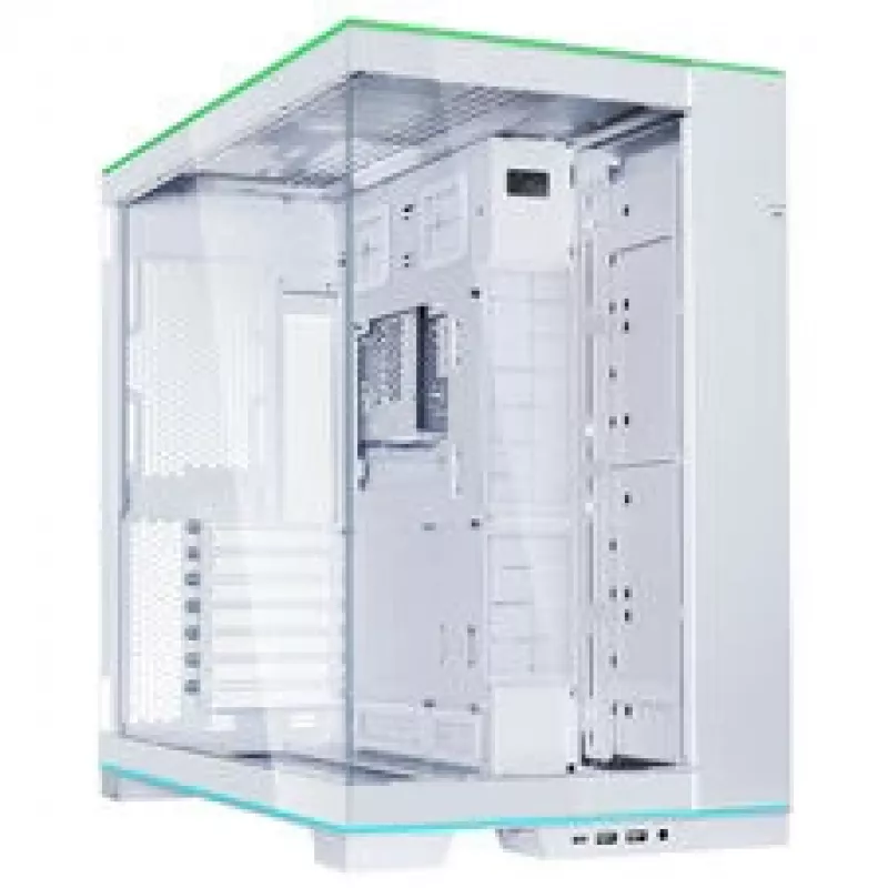 Lian Li O11 Dynamic EVO RGB PC skriňa bundle + HydroShift II LCD-S 360TL AiO + 6x UNI FAN SL-INF 120 Reverse Blade ventilátor - biela