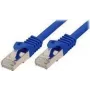 Sieťový kábel ShiverPeaks BASIC-S Cat7 S/FTP (S-STP) modrý, 1 m, RJ-45, zlaté kontakty