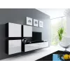 Cama Square skriňa VIGO 50/50/30 čierna/biela lesk