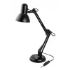 Stolová lampa ESPERANZA AVIOR E27 12W LED, čierna, výškovo nastaviteľná, flexibilné rameno, pätica E27