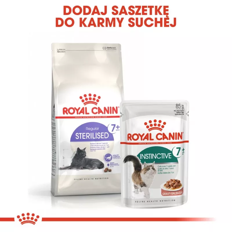 ROYAL CANIN Sterilised 7+ - suché krmivo pre mačky - 10 kg