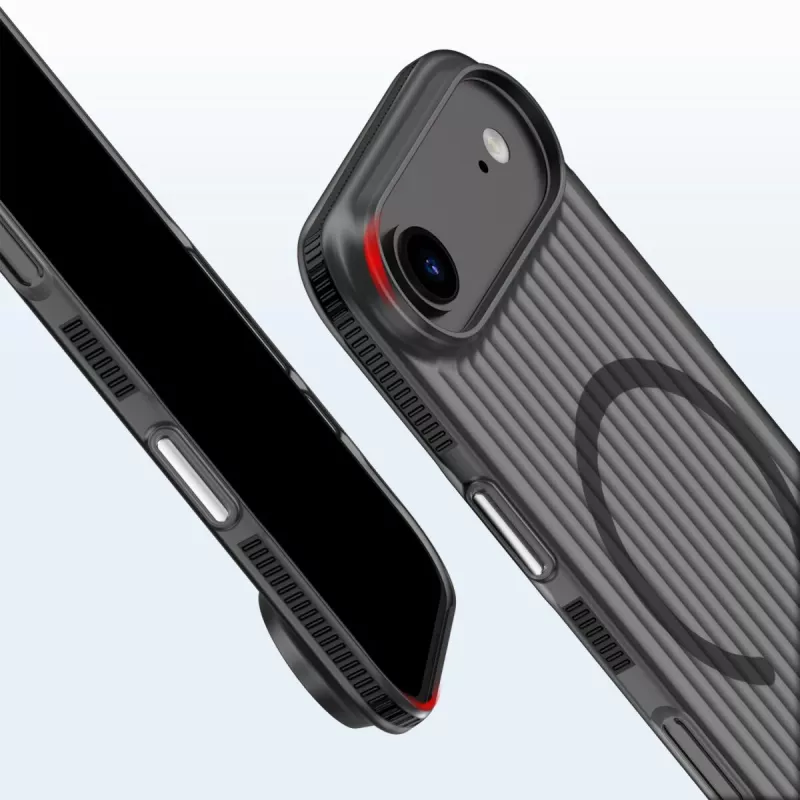 4smarts 541640 Design Case Aero puzdro pre iPhone Air (iPhone 17 Air), čierne