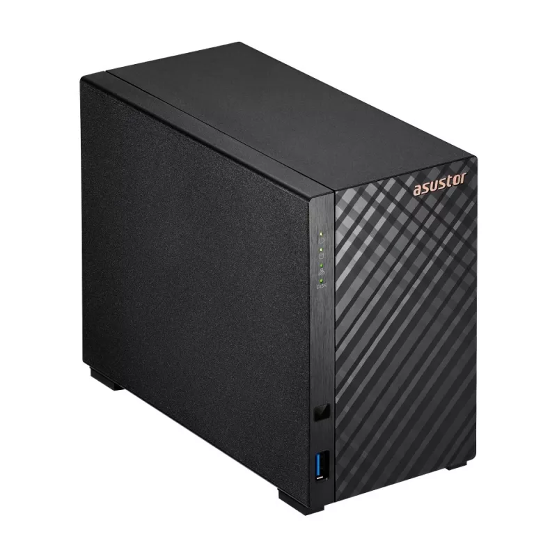 Asustor AS1102TL NAS/úložný server Mini Tower Realtek RTD1619B 1 GB DDR4 0 TB ADM čierna