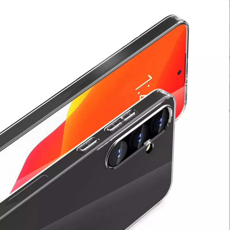 StyleShell Flex, puzdro na telefón transparentné, Samsung Galaxy S24 Plus