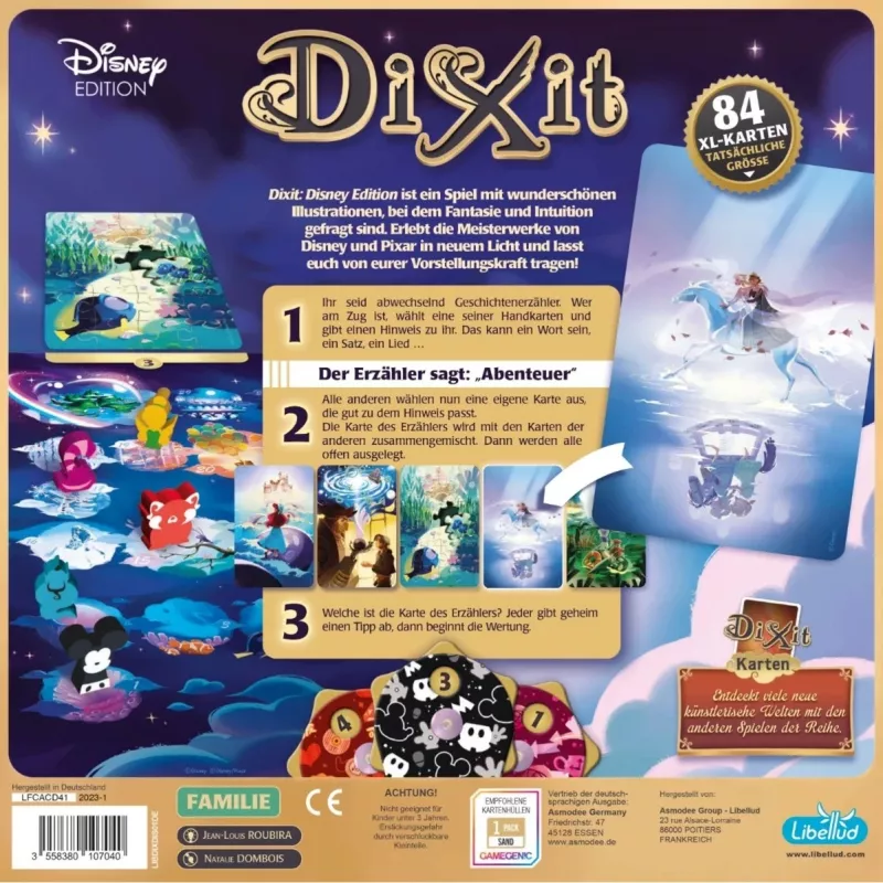 Dixit: Disney Edition, spoločenská hra