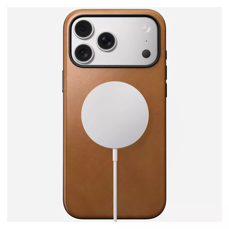 Puzdro na telefón Nomad Modern Leather Case pre iPhone 17 Pro Max, 17,5 cm (6,9