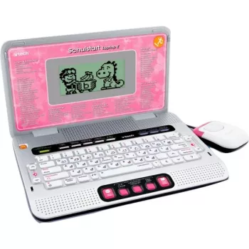 VTech Schulstart Laptop E, 6 rokov, ružová VTech Schulstart Laptop E. Odporúčaný minimálny vek: 6 rokov, odporúčaný maximálny vek: 8 rokov, farba produktu: ružová