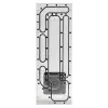 Stealkey Customs SK-Crossflow pre Lian Li - O11D XL Evo Distroplate D5/DDC - akryl