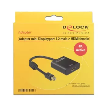 Video káblový adaptér DeLOCK 62611 Mini DisplayPort na HDMI
