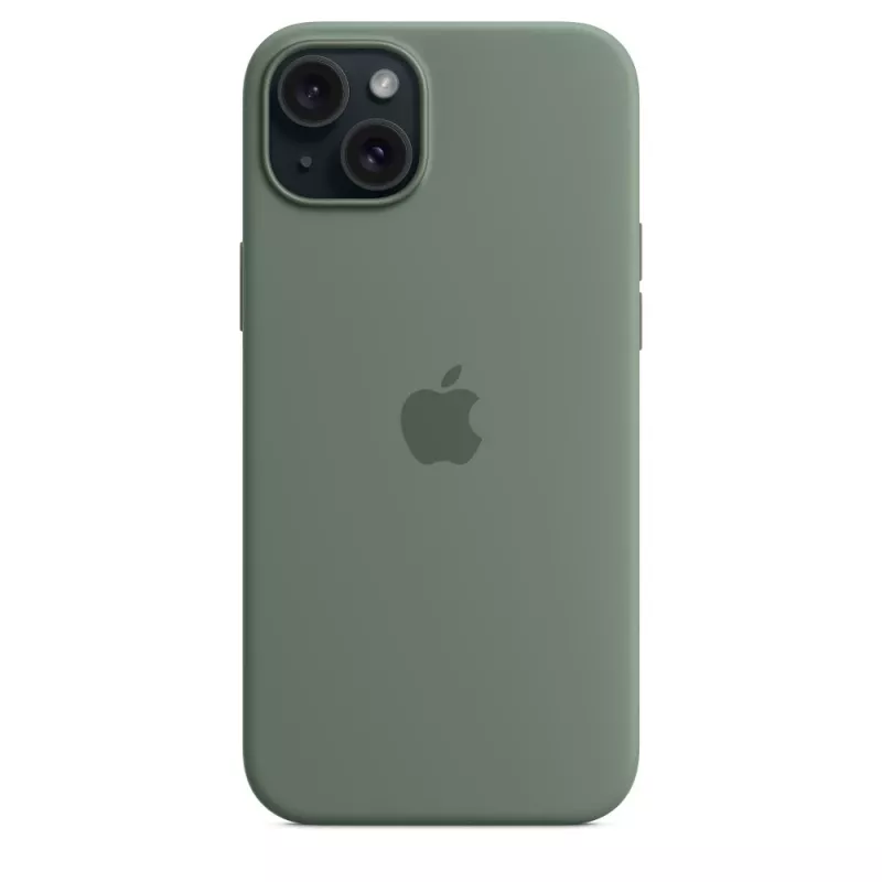 Apple iPhone 15 Plus silikónové puzdro s MagSafe - Cypress