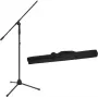 Mikrofónny stojan Omnitronic MS-2A s ramenom, čierny