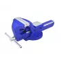 Zverák AWTools 1003456, stacionárny priemyselný zverák, 6 palcov (150 mm) šírka čeľustí