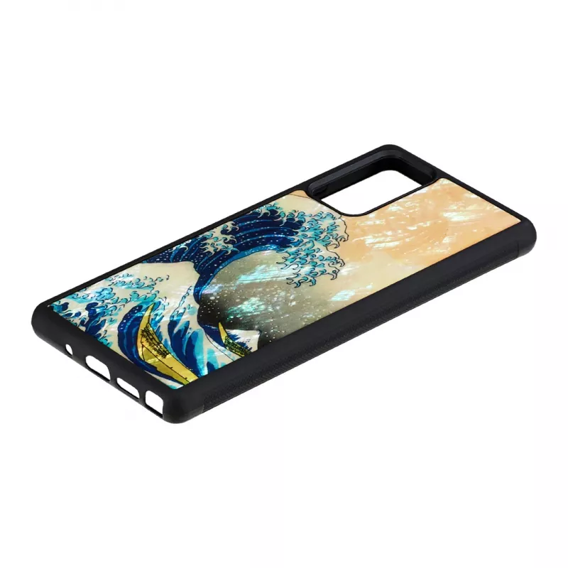 Ochranné puzdro iKins pre Samsung Galaxy Note 20 s dizajnom Great Wave
