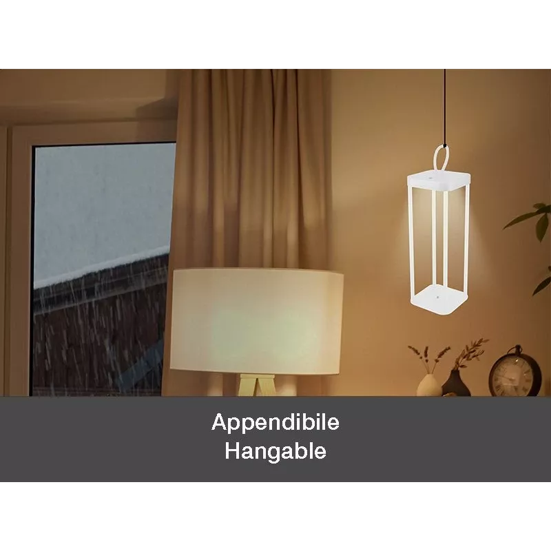 Nabíjacia lampáš Beper P207ILI101 — prenosný biely LED lampáš na batérie