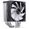 CPU chladič Jonsbo CA40 čierny ARGB, 120 mm PWM ventilátor, 225 W TDP, čierny