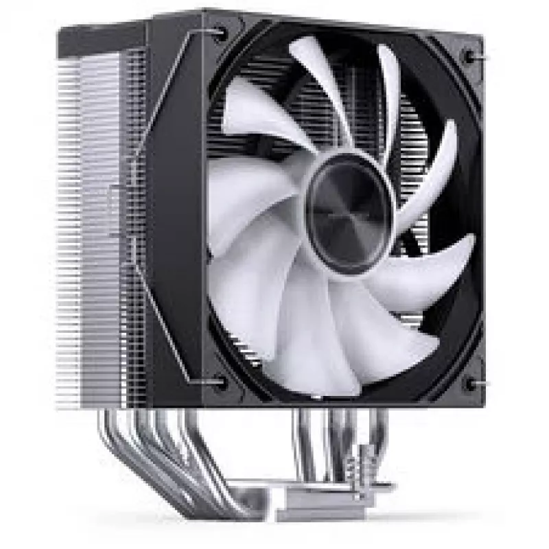 CPU chladič Jonsbo CA40 čierny ARGB, 120 mm PWM ventilátor, 225 W TDP, čierny