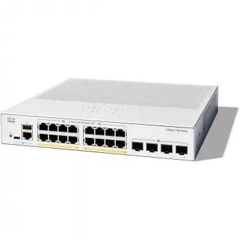 Managed Switch Cisco Catalyst 1300-16P-4X 16 portov GE PoE 4x10GE SFP+