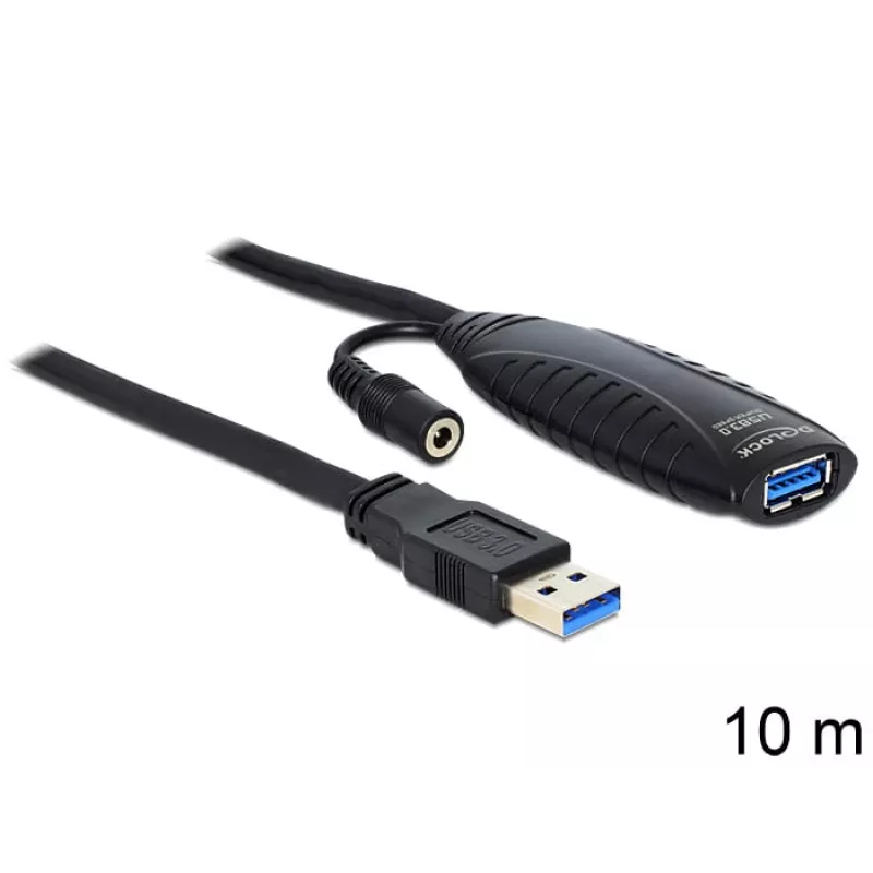 USB kábel DeLOCK USB3.0-A - USB3.0-A 10m