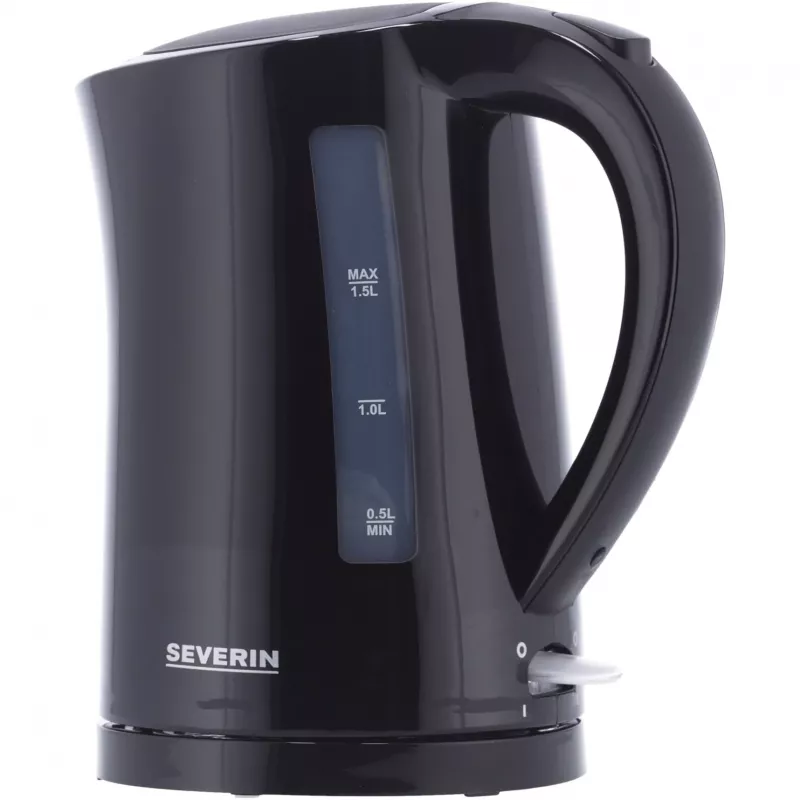 Severin WK 3498 Kanvica na vodu 1,5 l 2200 W čierna