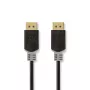 Nedis CCBW37014AT20. Dĺžka kábla: 2 m, konektor 1: DisplayPort, konektor 2: DisplayPort. Množstvo v balení: 1 kus, šírka balenia: 225 mm, Ve