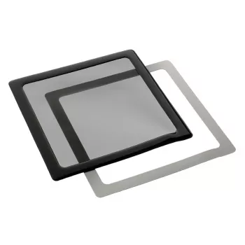 DEMCiflex protiprachový filter 140 mm, štvorcový – čierny/čierny