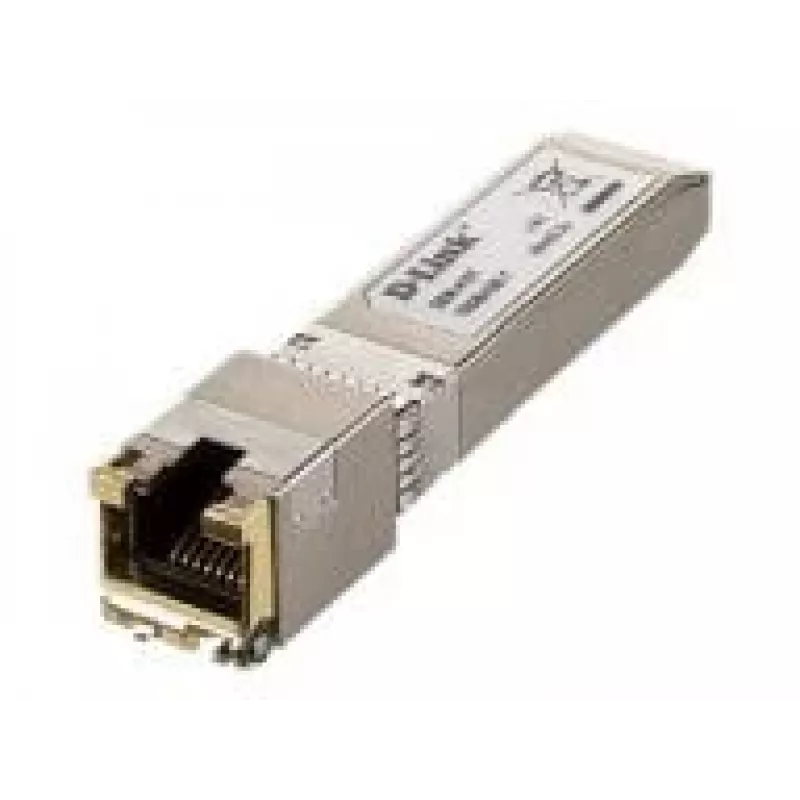 D-Link SFP+ 10GBASE-T medený transceiver, meď, 10000 Mbit/s, SFP+, T, 30 m, 10 Gigabit Ethernet