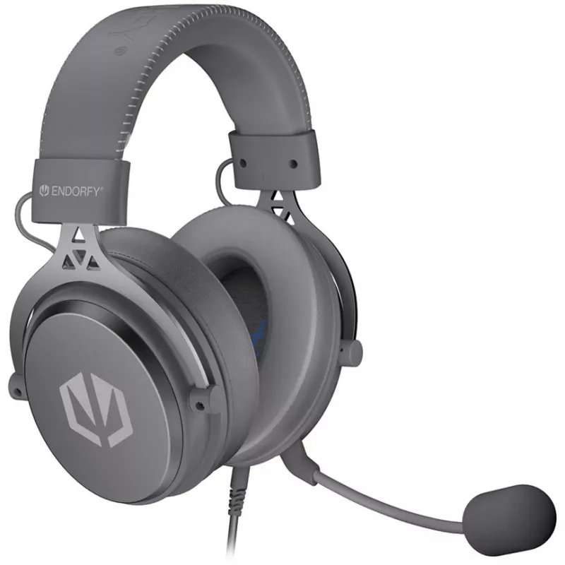 VIRO Plus USB Alt Gray, herný headset tmavosivý, USB-A, 3,5-mm jack, 7.1-USB zvuková karta