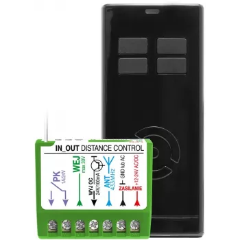 Distance Control Set Spalding Proxima IN-OUT T4 — čierna