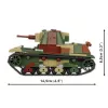 Cobi stavebnice ľahký tank 7TP model, 669 dielov, COBI-2661