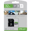 MicroSDHC karta PNY Elite 32 GB Class 10 UHS-I P-SDU32GU185GW-GE