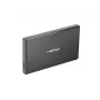 NATEC RHINO GO puzdro USB 3.0 pre 2,5'' SATA HDD/SSD, čierna hliník