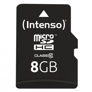 PAMÄŤOVÁ KARTA MICRO SDHC 8GB C10/W/ADAPTER 3413460 INTENSO