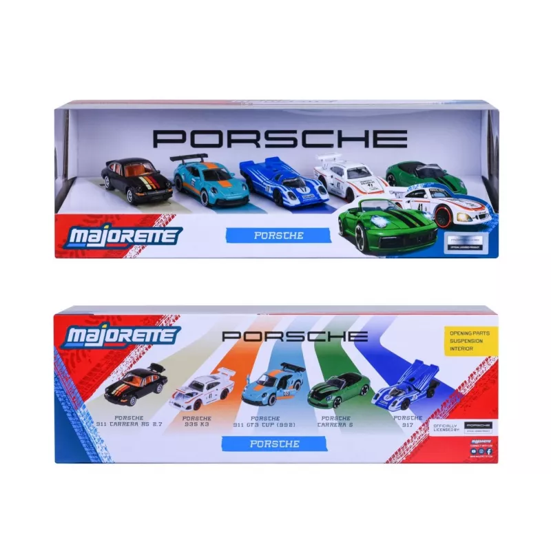 Vozidlo Porsche 5-dielna darčeková súprava