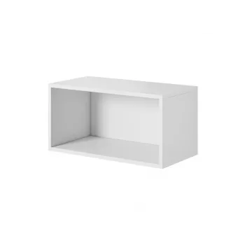 Otvorená úložná skriňa cama meble ROCO RO4 75×39×37 cm biela, stojaca