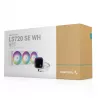 DeepCool LS720 SE WH procesor all-in-one kvapalinový chladič 12 cm biely 1 ks