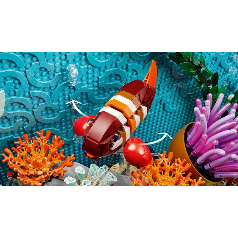 LEGO ICONS 10366 Tropické akvárium