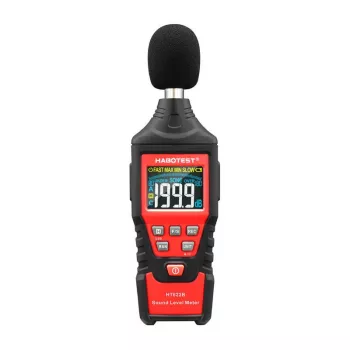 Digitálny hlukomer Habotest HT622B — merací prístroj hladiny zvuku s vážením A/C, USB rozhranie