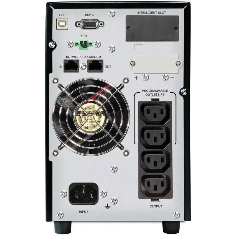 PowerWalker VFI 1500 CG PF1 Double-Conversion (Online) 1,5 kVA 1500 W 4 AC výstupy