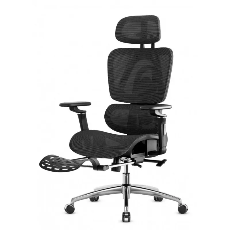 Kancelárska stolička mark adler Expert 7.9 čierna – ergonomická otočná stolička, čierna látka, model MA-EXPERT 7.9 čierna