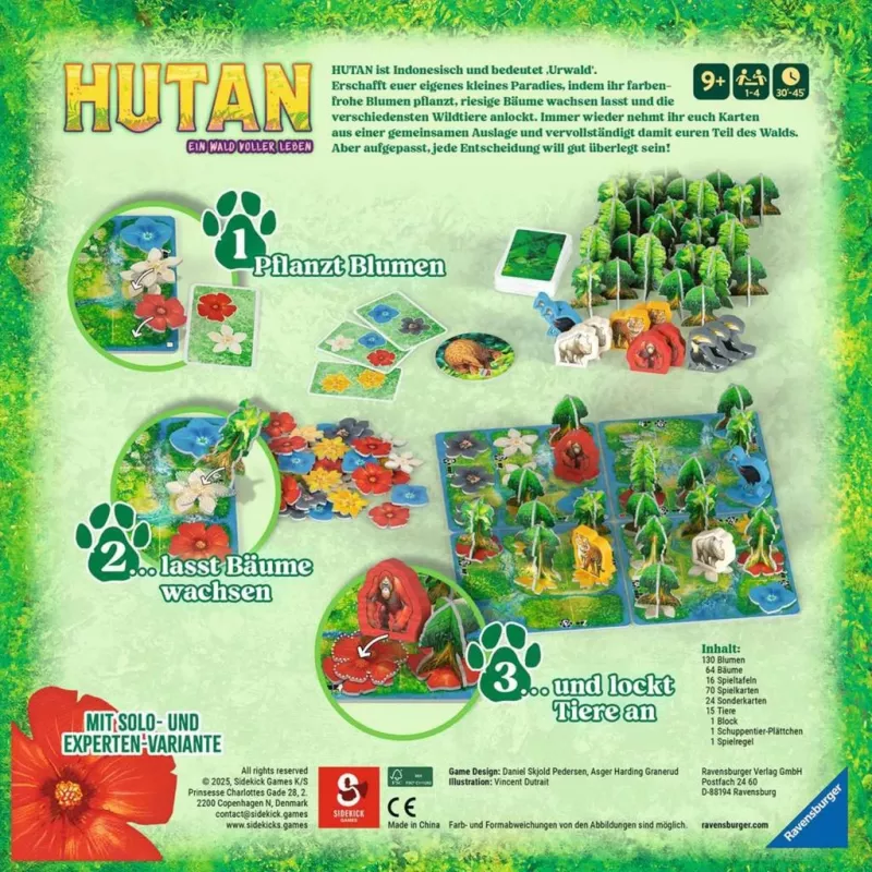 Hutan, spoločenská hra