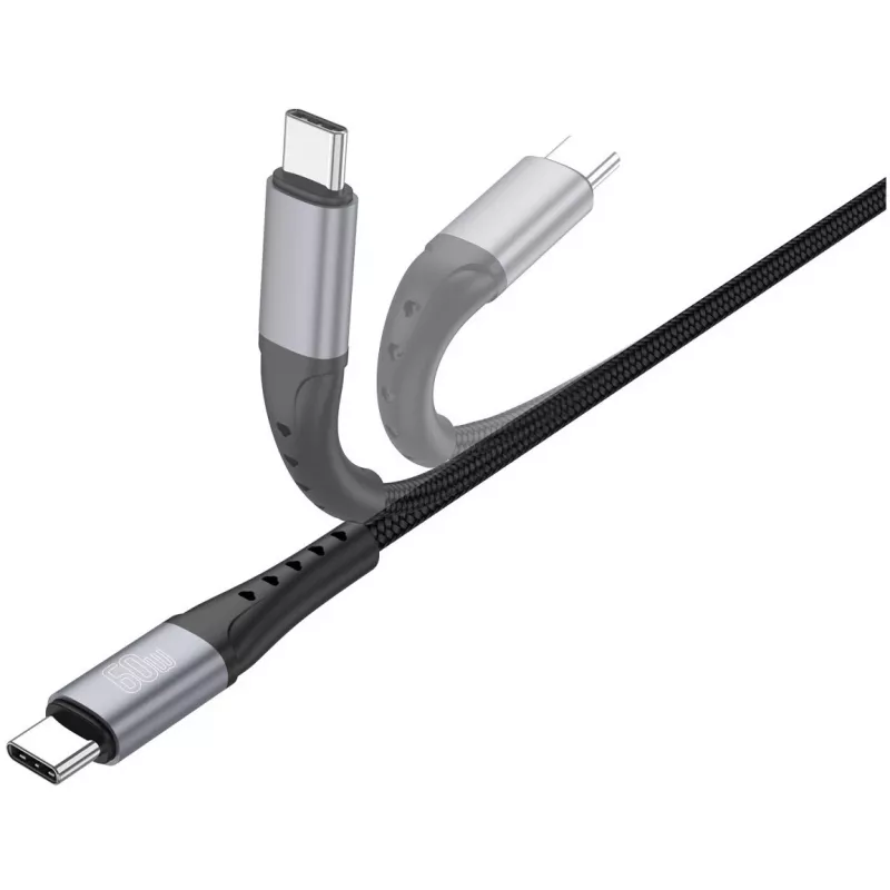 USB kábel 4smarts 541454 1,5 m USB-C čierny