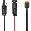 Nabíjací kábel EcoFlow LMC4-XT60I-3.5M čierny červený