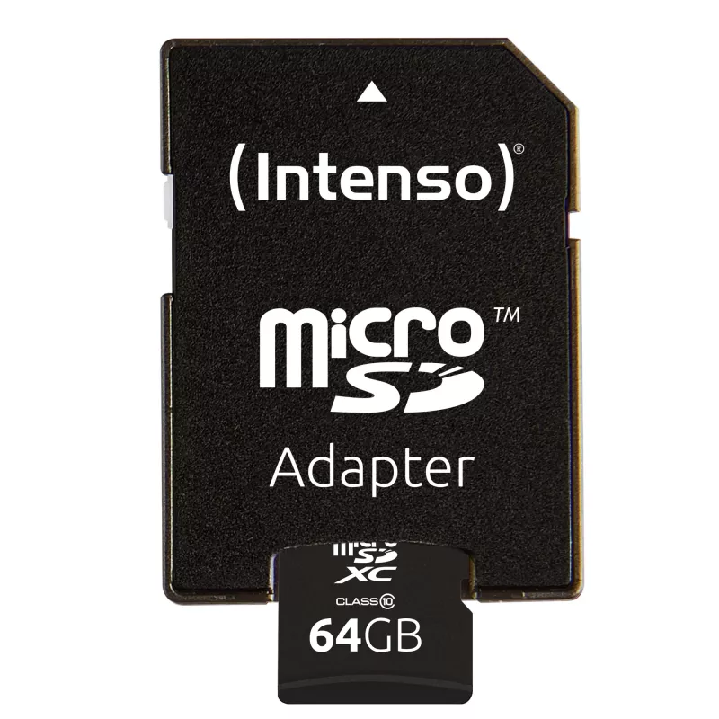 MicroSD karta Intenso 64GB MicroSDXC Class 10